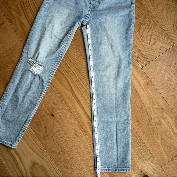 LIKE NEW GAP High Rise Cheeky Straight Jeans Size 25 / 0R - Picture 10 of 10